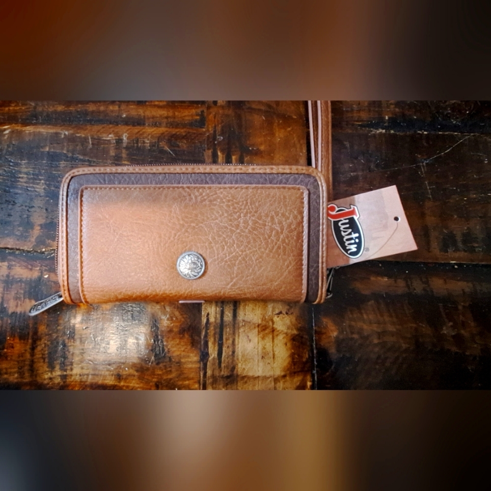 JUSTIN Boots Brand ladies, leather wallet